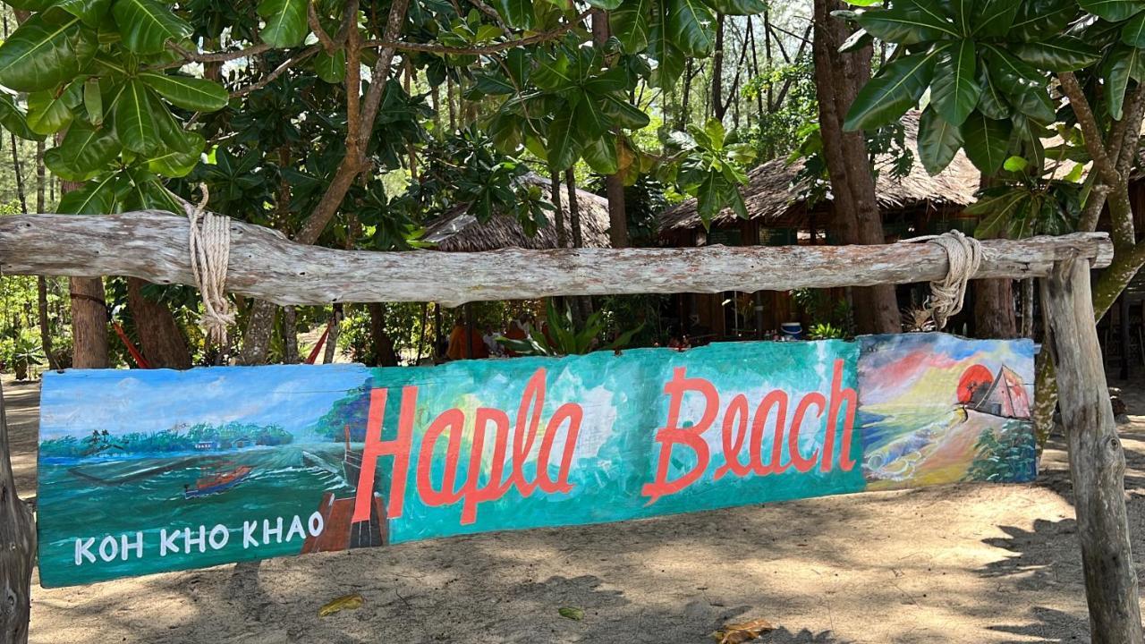 Hapla Beach Cottage Koh Kho Khao Island Eksteriør billede